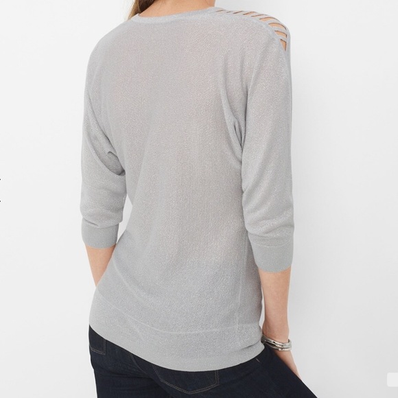 White House Black Market Blouse Size S - Picture 2 of 9